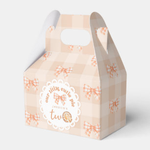 Ballotins Little cutie Pie 2e anniversaire en vichy Merci