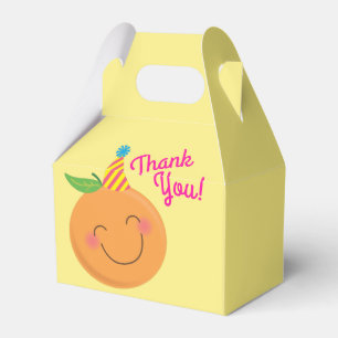 Ballotins Little Cutie Tangerine Anniversaire Merci de fête