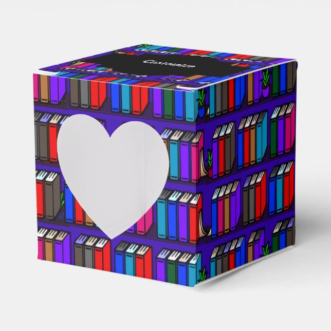 Ballotins Little Library Book Shelts Purple Heart (Verso)