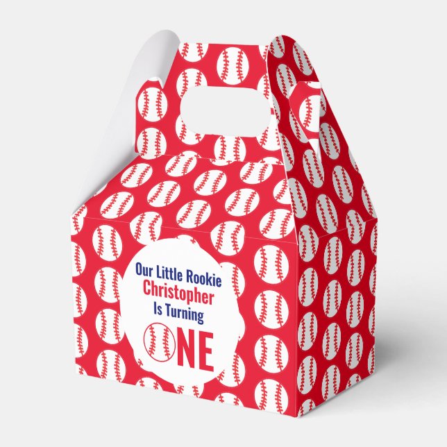 Ballotins Little Rookie Baseball 1er anniversaire (Verso)