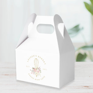 Ballotins Logo de boulangerie florale rustique élégant