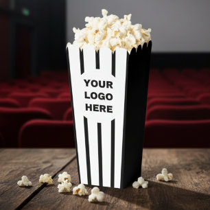 Ballotins Logo de l'entreprise Vidéo noir et blanc Popcorn