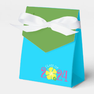 Ballotins Luau Hibiscus Tropical Graduation Blue