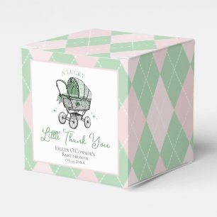Ballotins Lucky Little Merci St patrick Baby shower