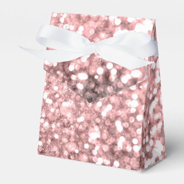 Ballotins Lumières scintillantes Rose Gold pour filles paill (Verso)