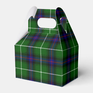 Ballotins MacDonald tartan bleu vert plaid