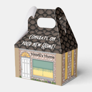 Ballotins Maison de chauffage Maison boîte cadeau forme