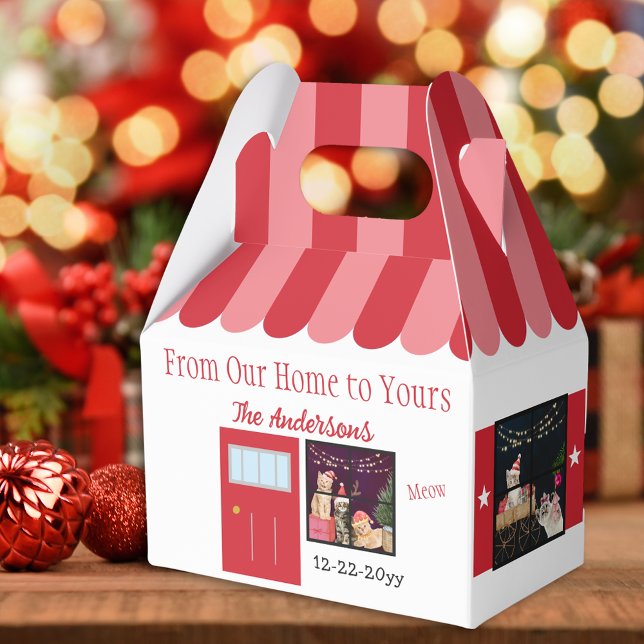 Ballotins Maison de Noël Pet Party Favoriser boîte (Créateur téléchargé)