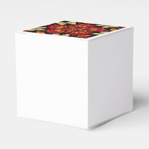 Ballotins Mandala de fleurs tropicales et papillons