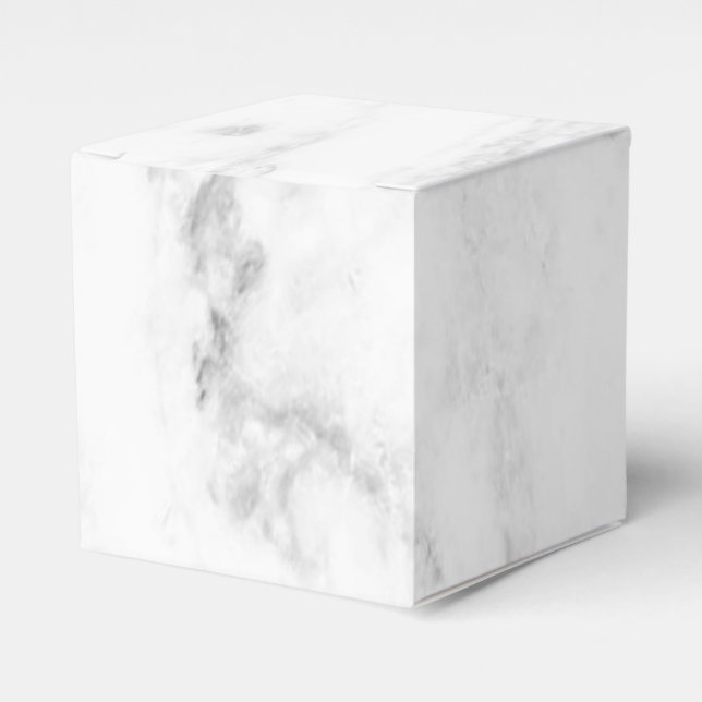 Ballotins Marbre blanc tendance Elégant Modèle moderne (Verso)