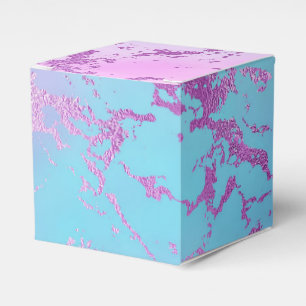 Ballotins Marbre chic Glam violet violet violet bleu Ombre