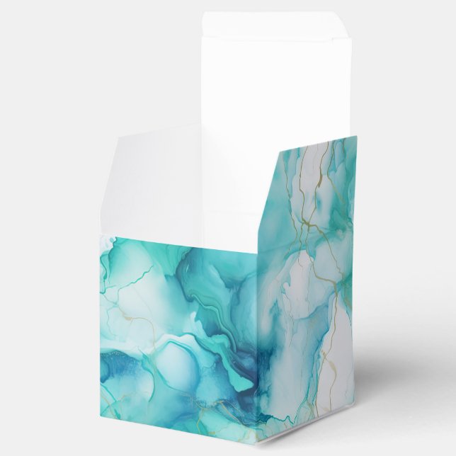 Ballotins Marbre d'encre Mint Aqua (Ouvert)