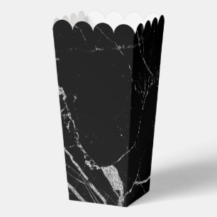 Ballotins Marbre veiné noir et argent