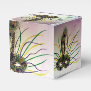 Ballotins Mardi Gras Fête Masque Favoriser Boîte Cadeau pers