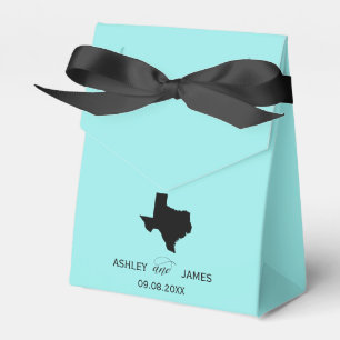 Ballotins Mariage Bienvenue au Texas Favor Box, Carte