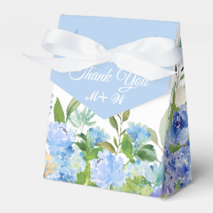 Ballotins Mariage cadeau bleu clair Hydrangea Floral
