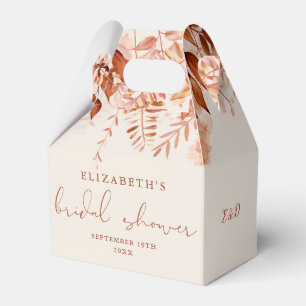 Ballotins Mariage champêtre Terracotta Floral Automne
