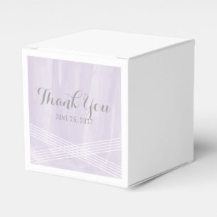 Ballotins Mariage couleur aquarelle violet