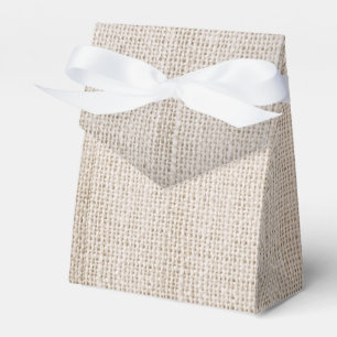Ballotins mariage de burlap rustique