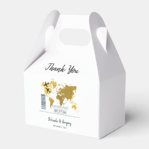 Ballotins Mariage de carte d'embarquement de destination