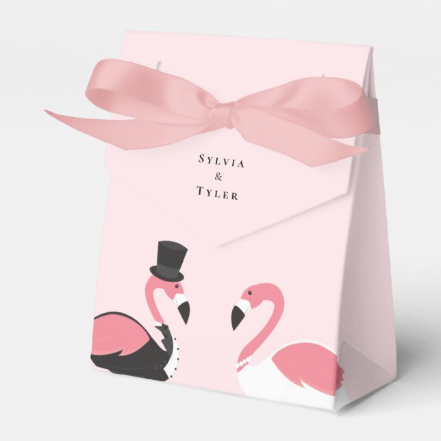 Ballotins Mariage de la chambre de Flamant rose (Verso)