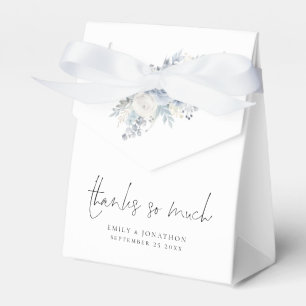 Ballotins Mariage de Merci Dusty Blue Florals