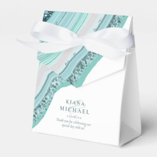 Ballotins Mariage de Parties scintillant de géode d'âge ID T