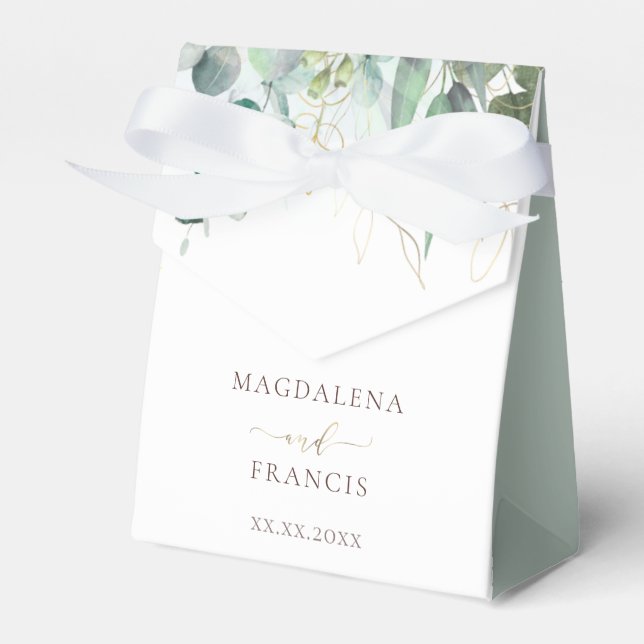 Ballotins mariage de verdure rustique (Verso)