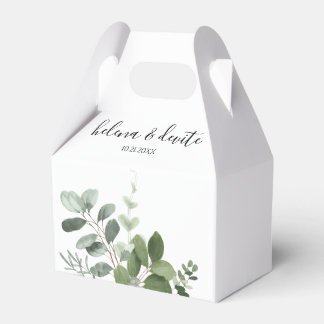 Ballotins Mariage élégant de verdure d'eucalyptus