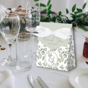 Ballotins Mariage Eucalyptus Vert Sage Rustique