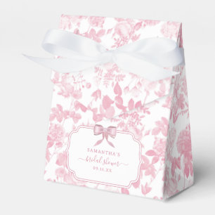 Ballotins Mariage Fleurs Roses Blanches Chinoiserie