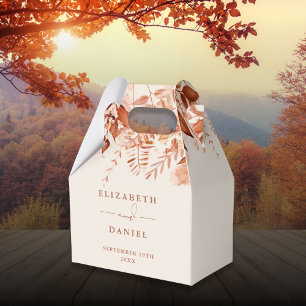 Ballotins Mariage Floral Automne Rustique