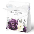 Mariage floral blanc blanc blanc blanc de prune d'