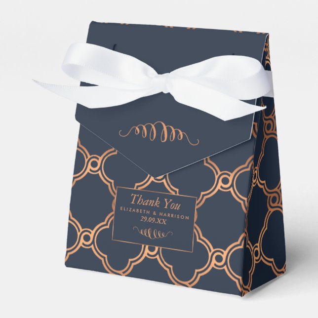 Ballotins Mariage Géométrique vintage Gatsby (Verso)