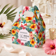 Mariage Hawaïen Fleurs Exotiques