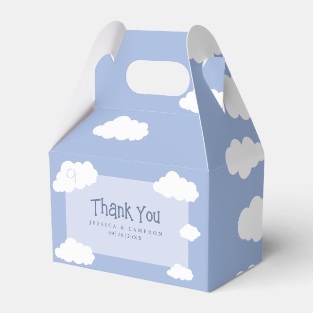 Ballotins Mariage Merci Cloud Neuf Cute Invité Ballotin (Verso)