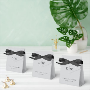 Ballotins Mariage Monogramme Minimaliste