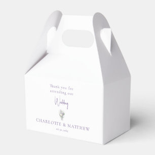 Ballotins Mariage Noms Personnalisés Fleur de Lavande