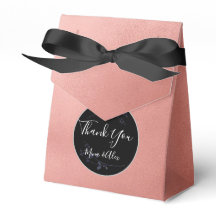 Mariage personnalisé minimal et noir