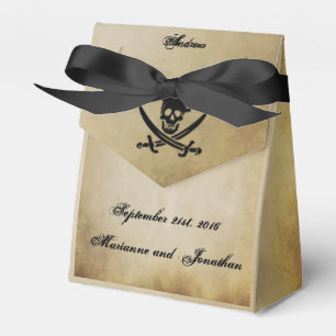 Ballotins Mariage Pirate Favor Tente Box