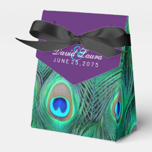 Ballotins Mariage Plum Purple Paon
