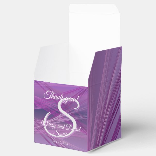 Ballotins Mariage Purple Streaks (Ouvert)