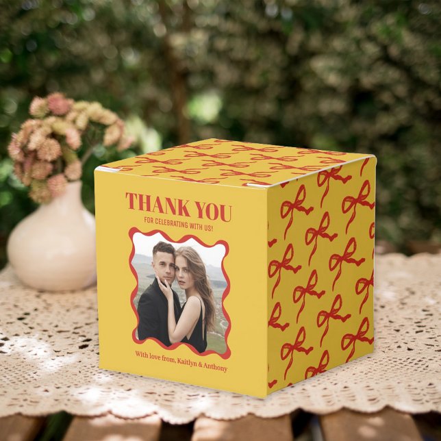 Ballotins Mariage rétro Coquette Bow (Créateur téléchargé)