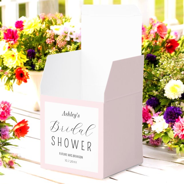 Ballotins Mariage Rose Script Noir  (Créateur téléchargé)