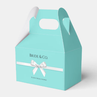Ballotins Mariée & Co. Baby & Co. Turquoise & Invitation Tur