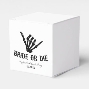 Ballotins Mariée ou mort Rockstar Skeleton Bachelorette Part