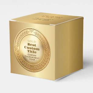 Ballotins Médaille d'or réaliste 3D personnalisable et modif