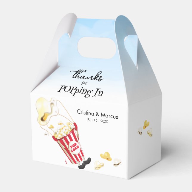 Ballotins Merci À Poppin Par Popcorn Mariage (Verso)