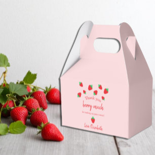 Ballotins Merci Berry Beaucoup de Merci d'anniversaire