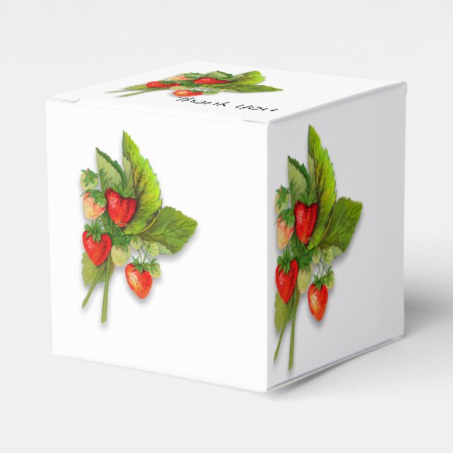 Ballotins Merci Berry Beaucoup, Fraises (Verso)